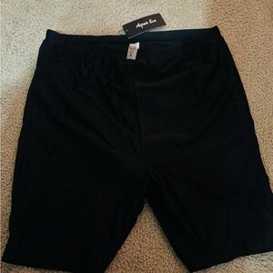 Men's Black Athletic Shorts